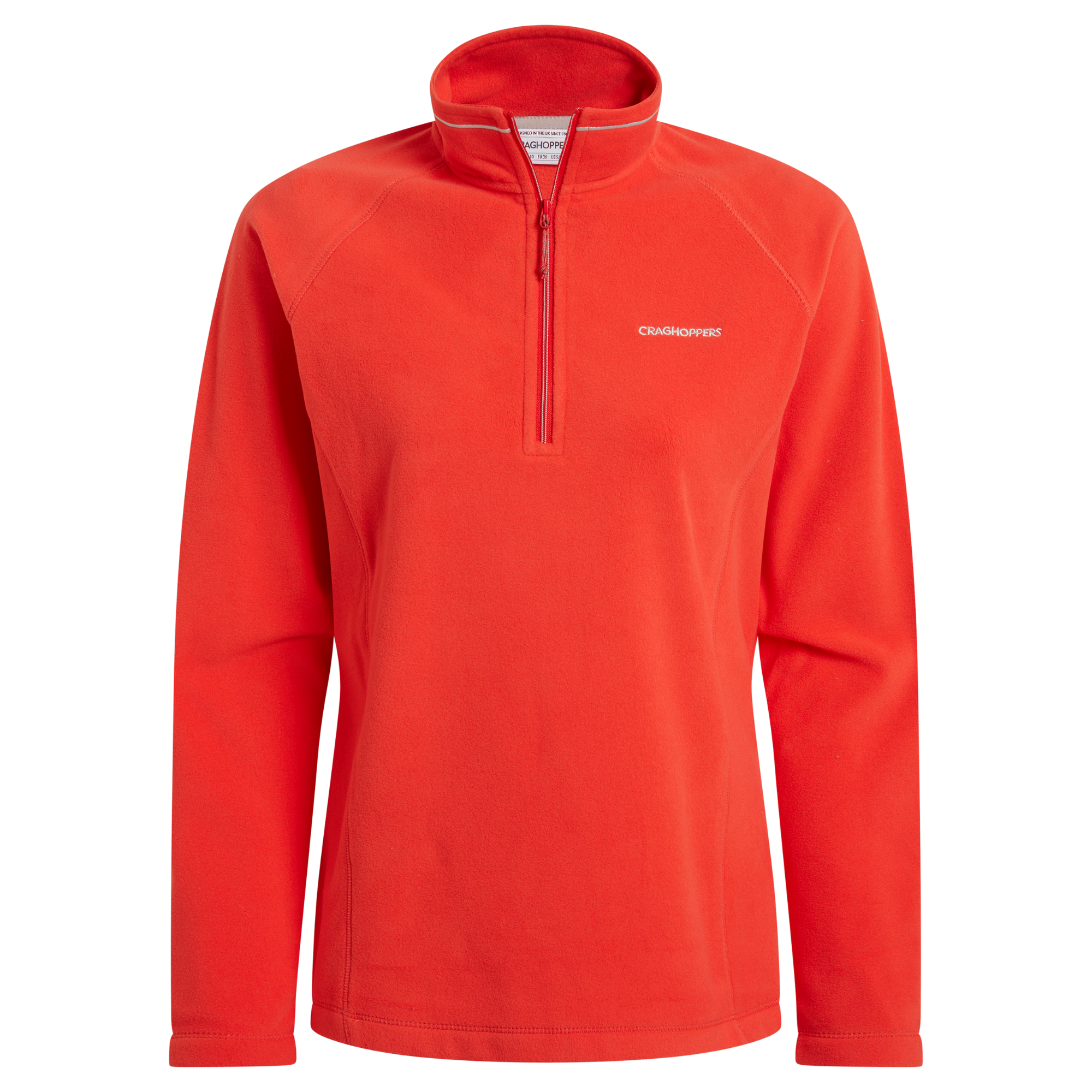 Craghoppers Women's Miska VI Half Zip Fleece Top (Red Dawn)