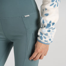 Load image into Gallery viewer, Craghoppers Women&#39;s National Trust Kiwi Pro Thermo UPF40 Leggings (Atlantic)
