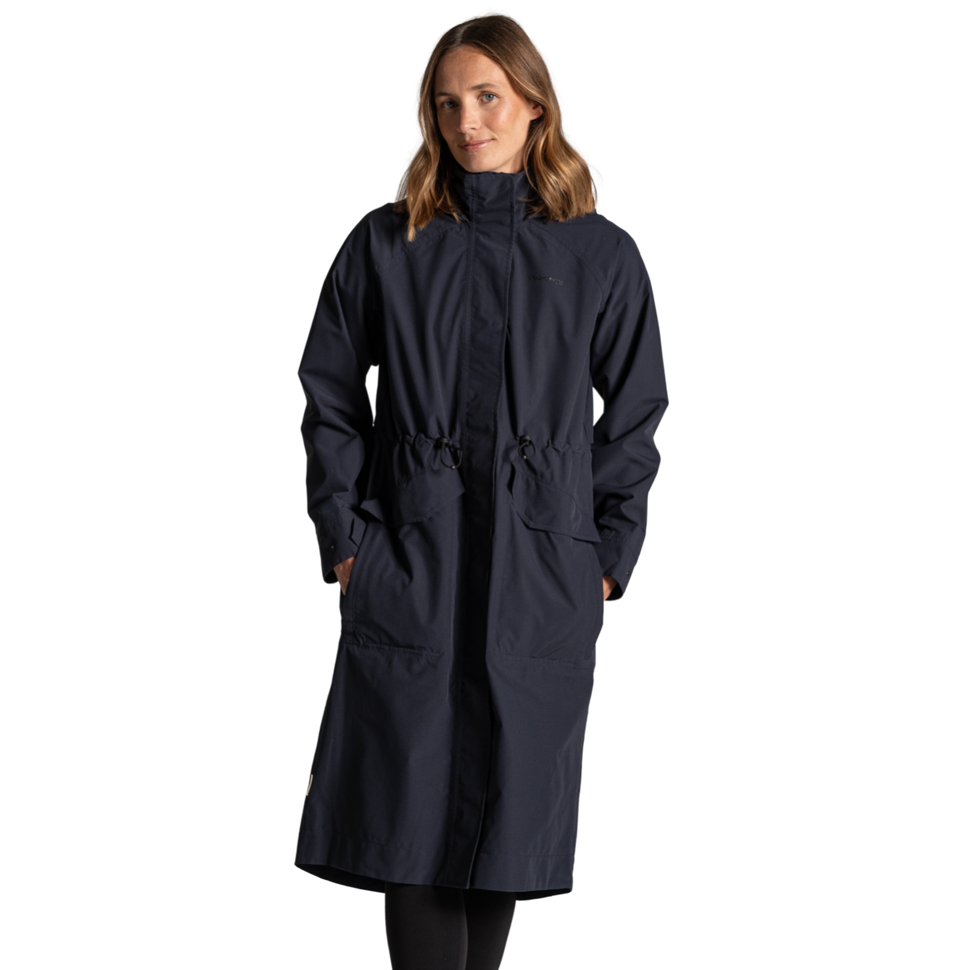 Craghoppers Women's National Trust Saxifrage Waterproof Coat (Dark Sapphire)