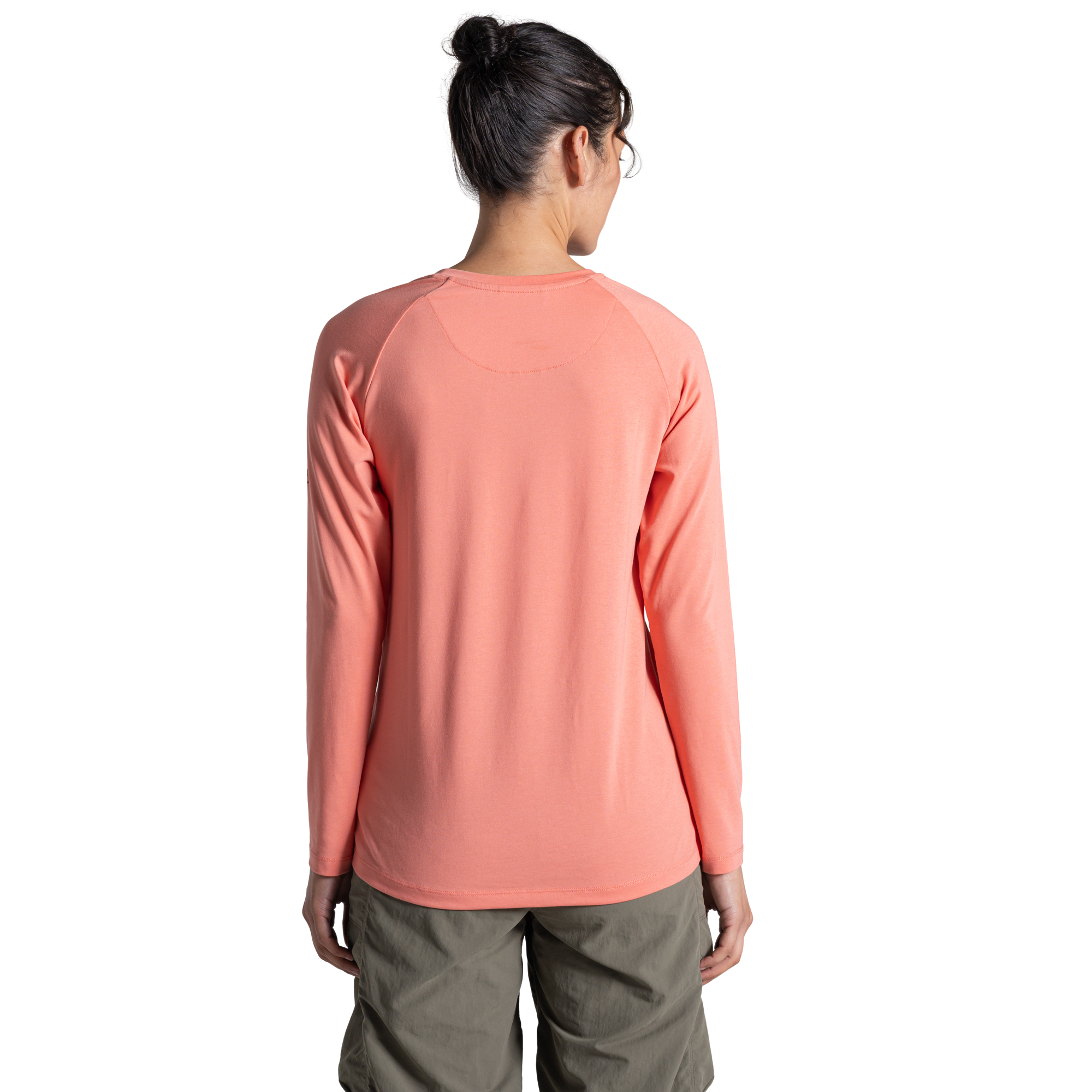 Craghoppers Women's Nosilife Nour Long Sleeve Technical Top (Spiced Apricot)