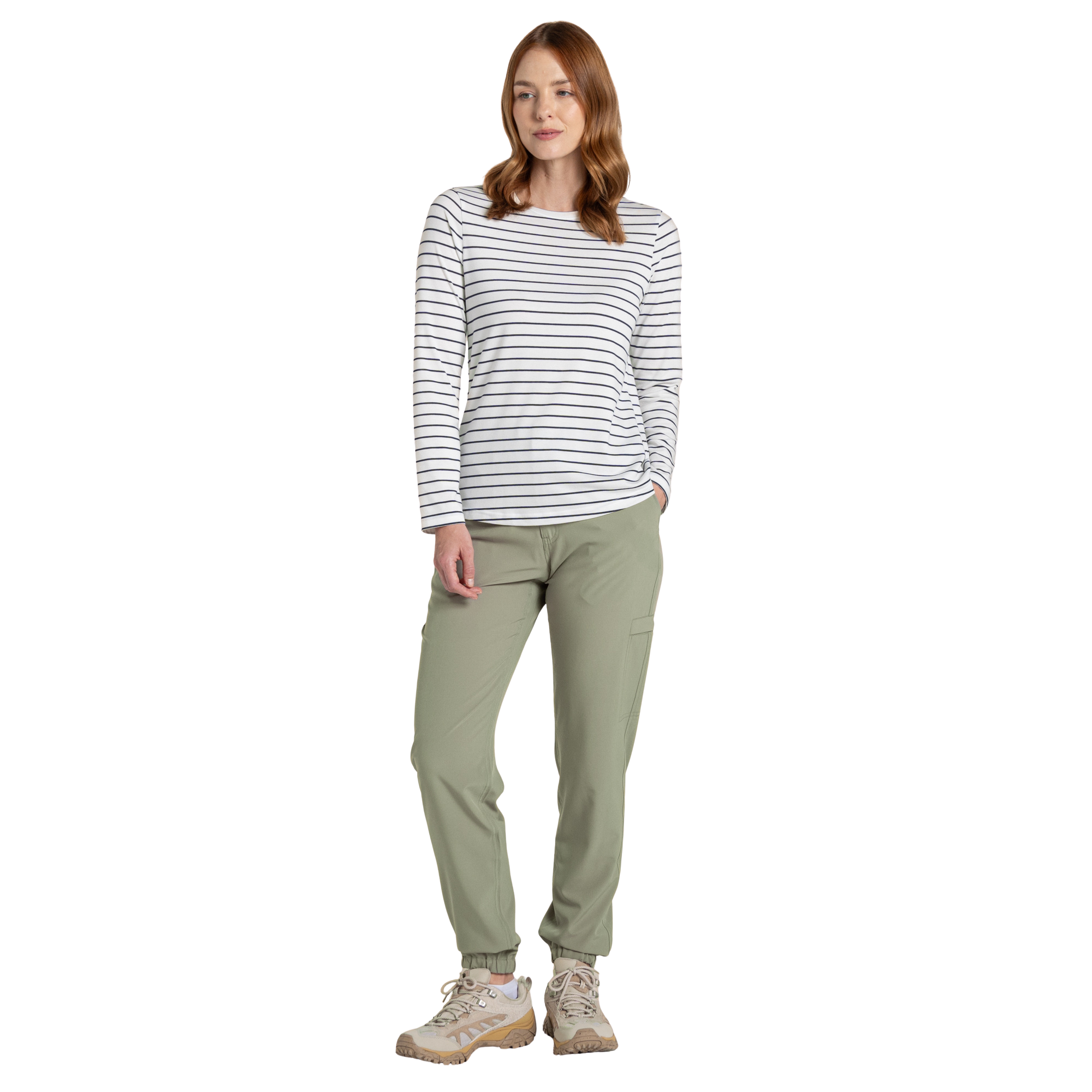 Craghoppers Women's Nosilife UPF50 Lola Trousers (Vert)