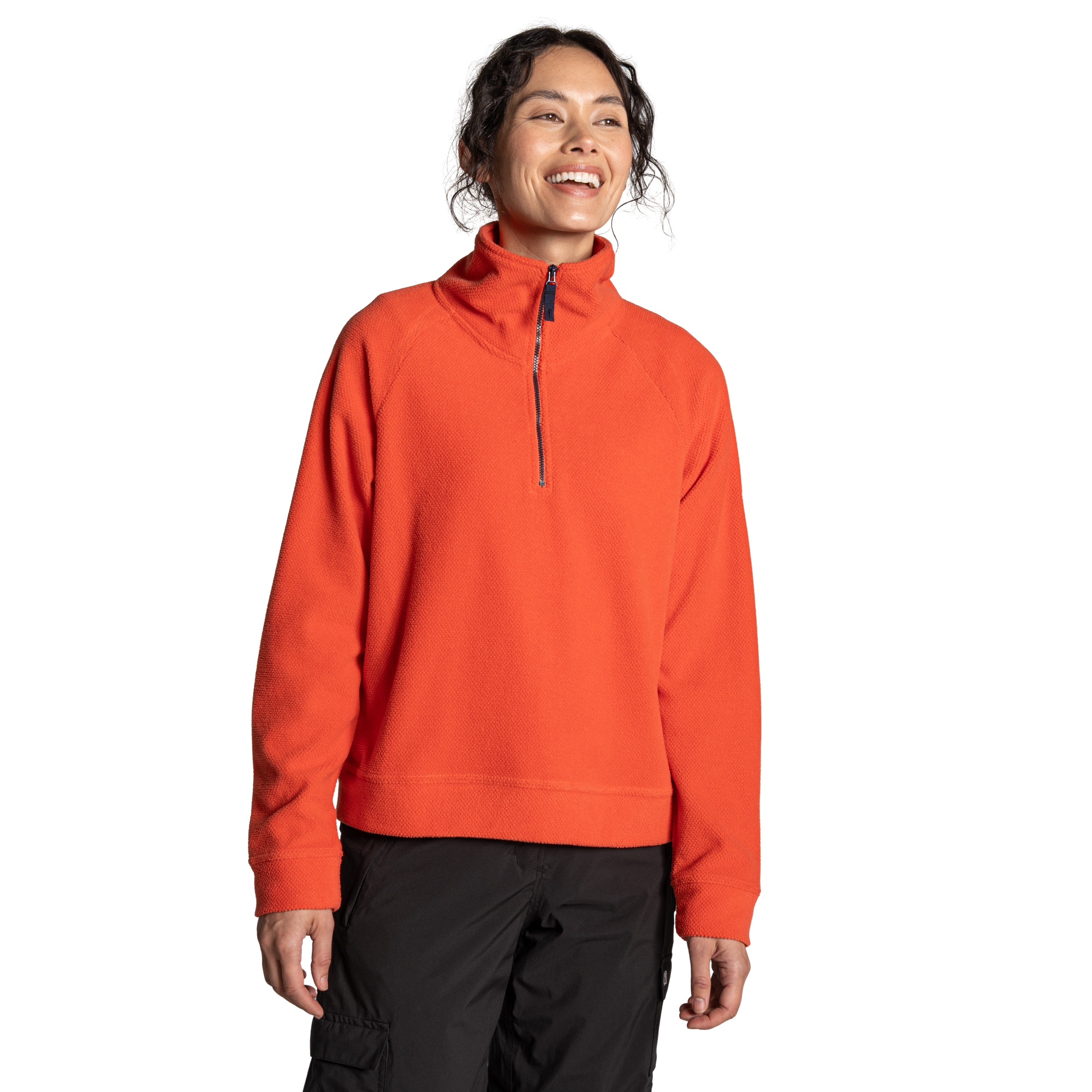 Craghoppers Women's Raja Half Zip Fleece Top (Grenadine)