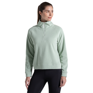 Craghoppers Women’s Raja Half Zip Fleece Top (Iced Matcha)