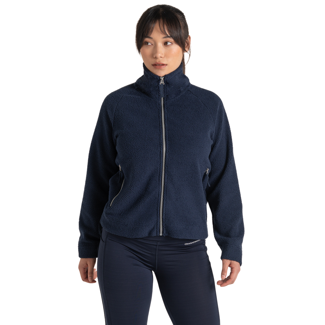 Craghoppers Women's Raya Full Zip Fleece (Blue Navy)