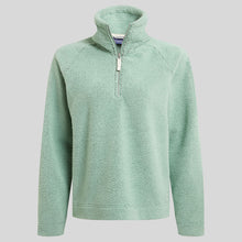 Load image into Gallery viewer, Craghoppers Women&#39;s Raya Half Zip Fleece Top (Pale Pistachio)
