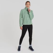 Load image into Gallery viewer, Craghoppers Women&#39;s Raya Half Zip Fleece Top (Pale Pistachio)
