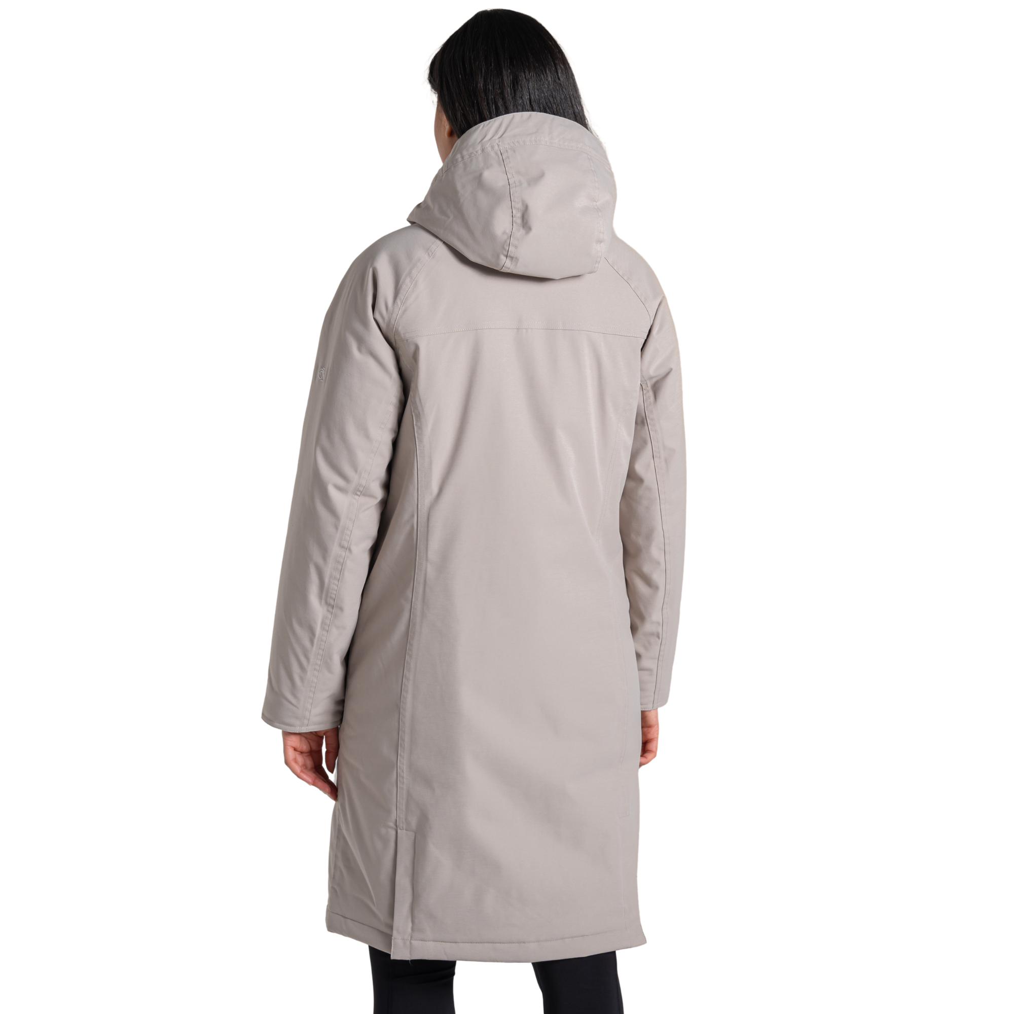 Craghoppers Women's Rosalind II Waterproof Insulated Parka Soft Mushroom KD7 CWP1061