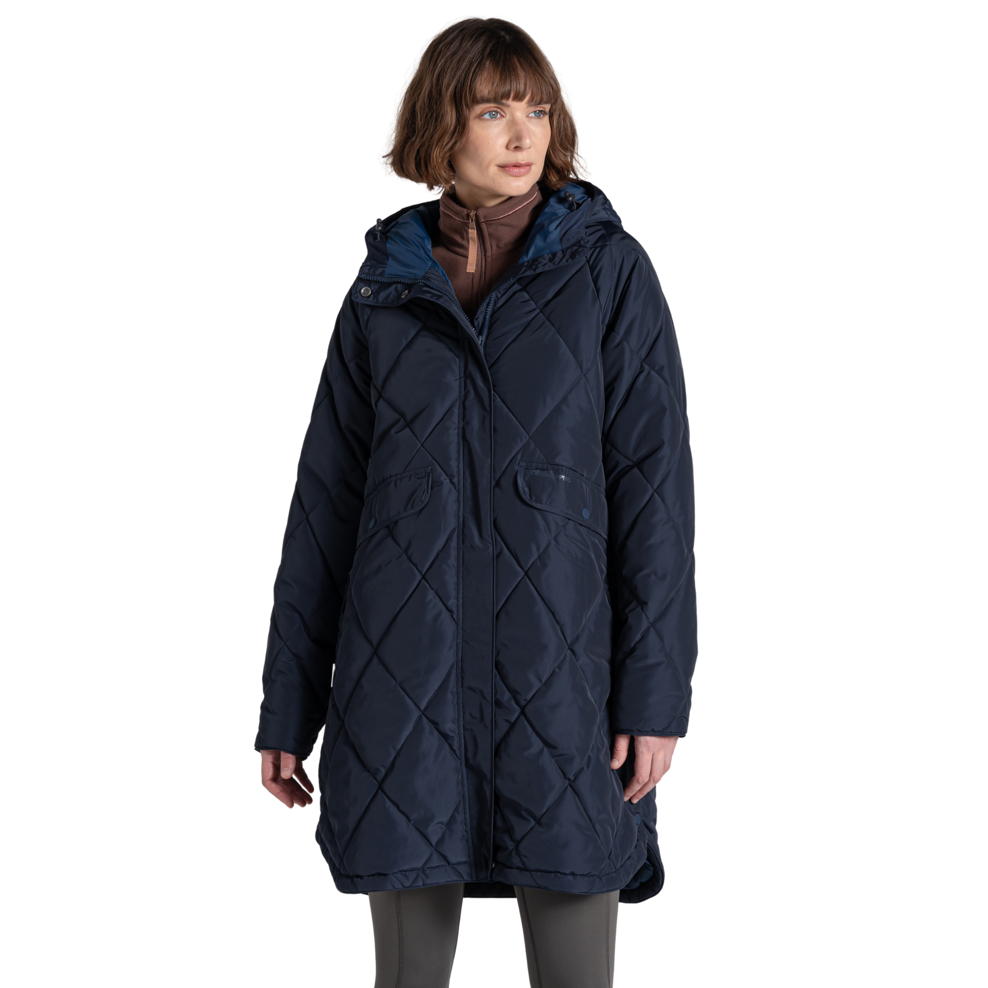 Craghoppers Women’s Sweetgrass National Trust Insulated Parka (Dark Sapphire)