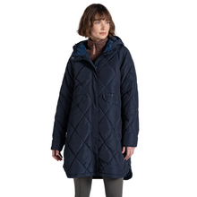 Load image into Gallery viewer, Craghoppers Women’s Sweetgrass National Trust Insulated Parka (Dark Sapphire)
