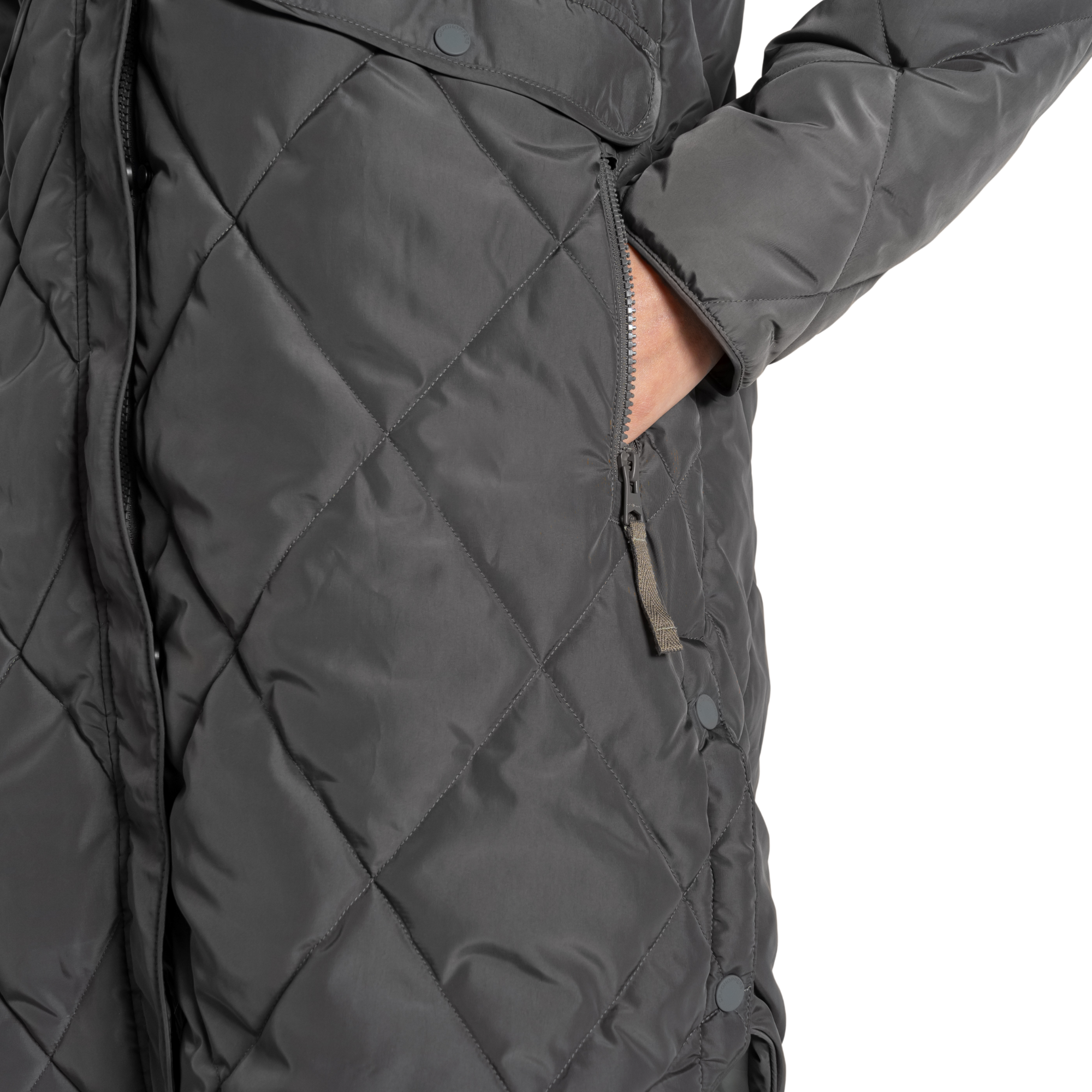 Craghoppers Women’s Sweetgrass National Trust Insulated Parka Nori Green 1KZ CWN309