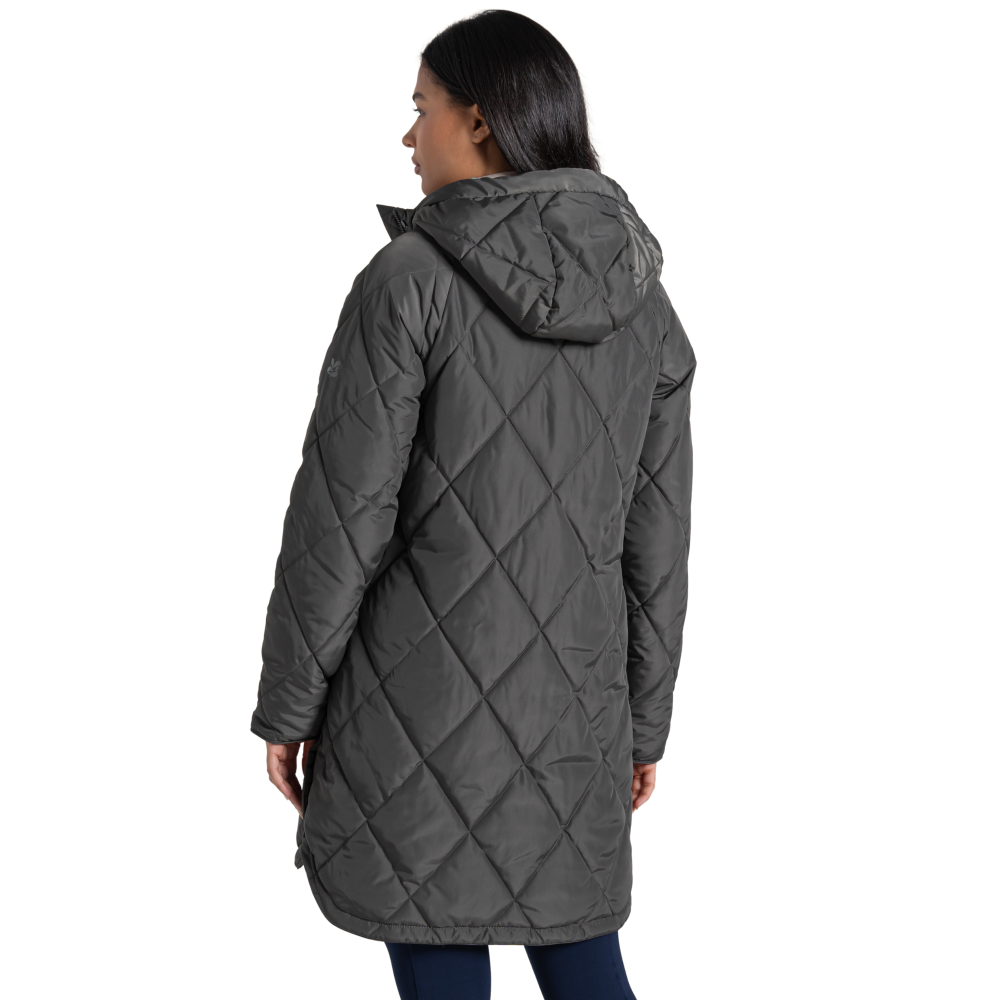 Craghoppers Women’s Sweetgrass National Trust Insulated Parka Nori Green 1KZ CWN309