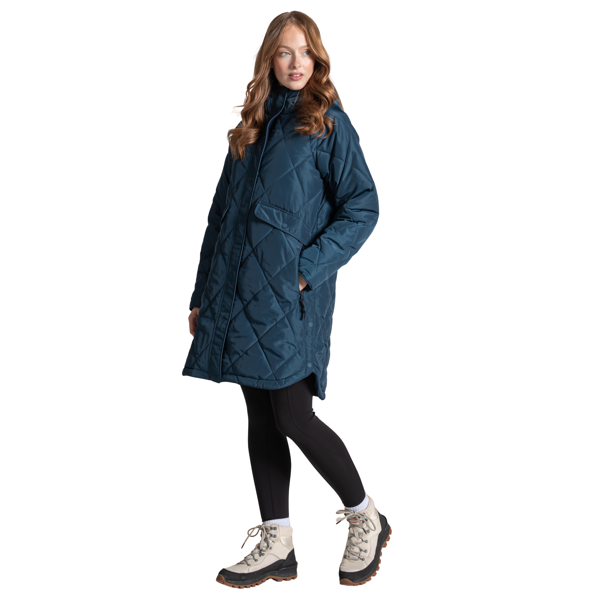 Craghoppers Women’s Sweetgrass National Trust Insulated Parka Ultramarine 1CQ CWN309
