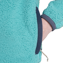 Load image into Gallery viewer, Craghoppers Women's Telesto Hooded Full Zip Fleece (Glazed Aqua/Anthracite)
