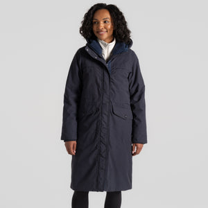 Craghoppers Women's Tyndal Waterproof Insulated Parka (Dark Navy)