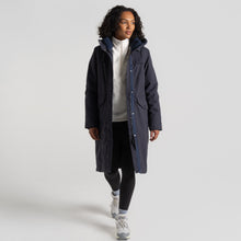 Load image into Gallery viewer, Craghoppers Women&#39;s Tyndal Waterproof Insulated Parka (Dark Navy)
