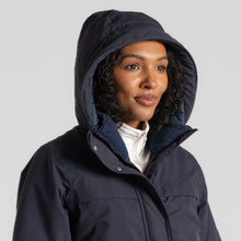 Load image into Gallery viewer, Craghoppers Women&#39;s Tyndal Waterproof Insulated Parka (Dark Navy)
