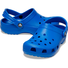 Load image into Gallery viewer, Crocs Classic Clogs - Junior (Blue Bolt)(Sizes C11-J6)
