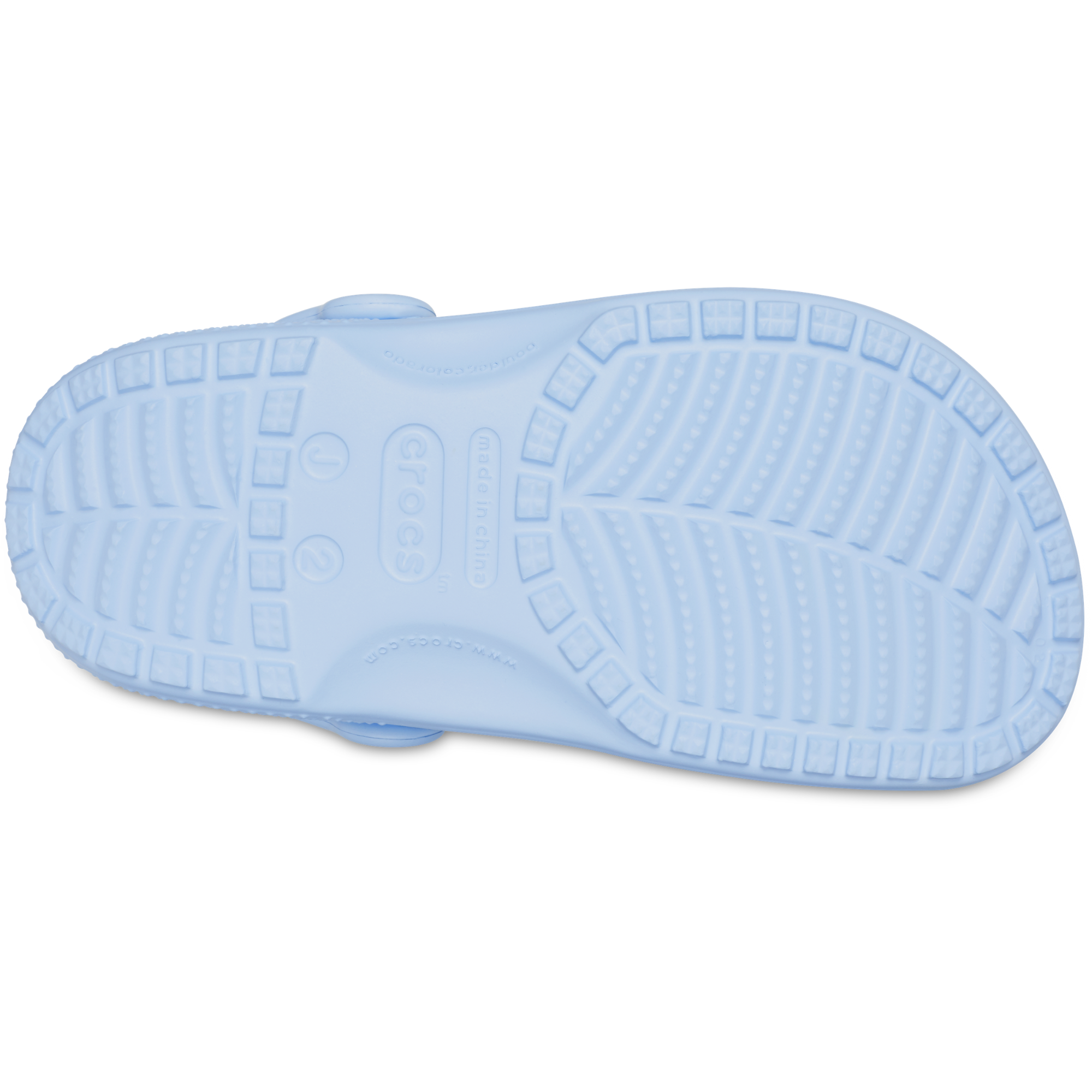 Crocs Classic Clogs - Junior (Blue Calcite)(Sizes C11-J4)