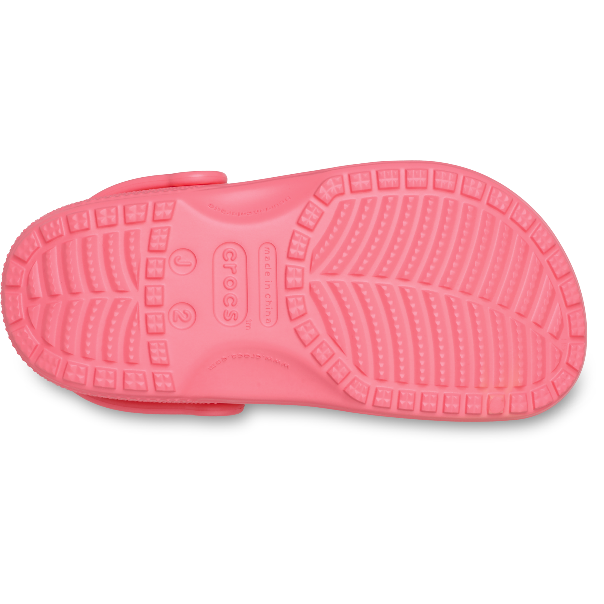 Crocs Classic Clogs - Junior (Guava)(Sizes C11-J4)