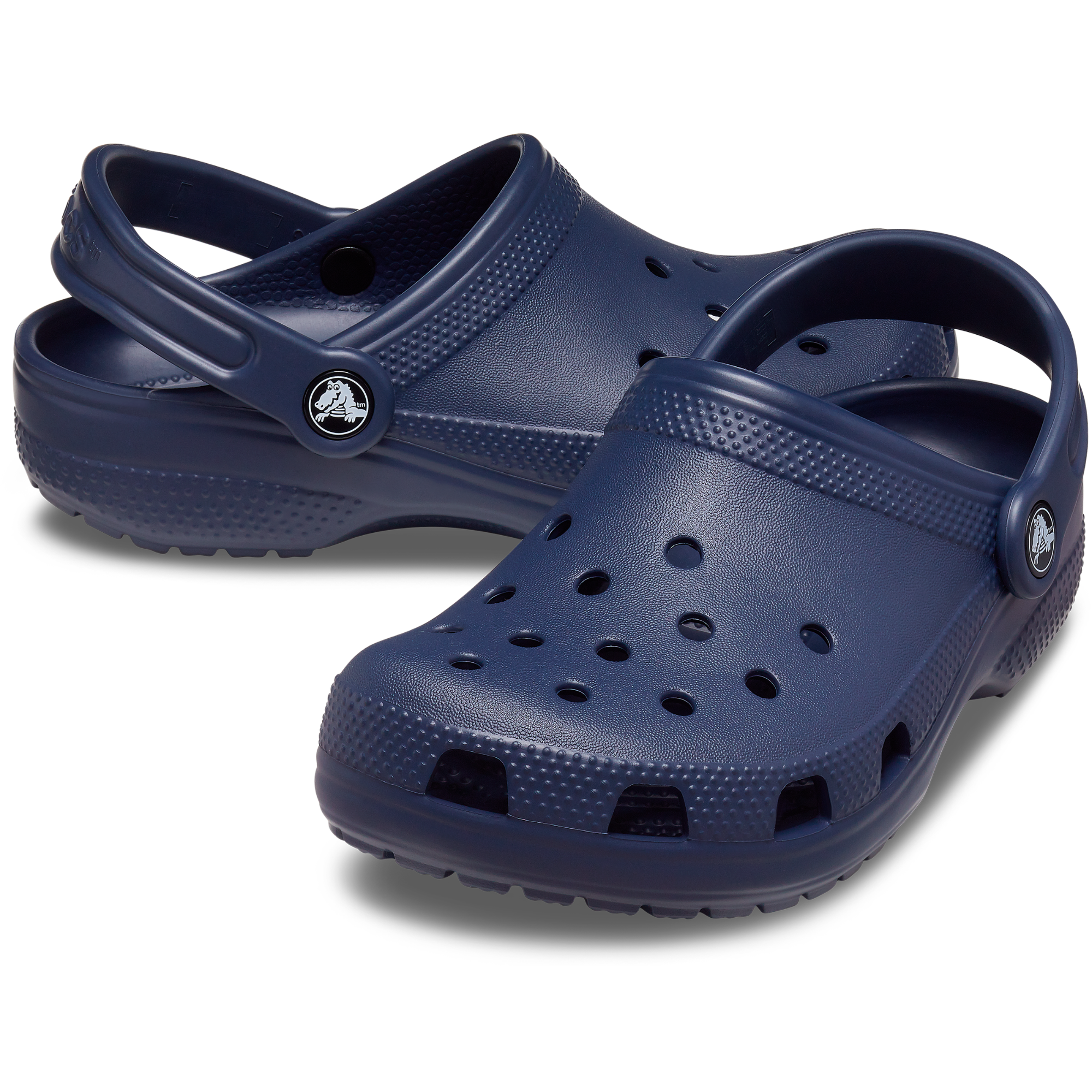 Crocs Classic Clogs - Junior (Navy)(Sizes C11-J4)