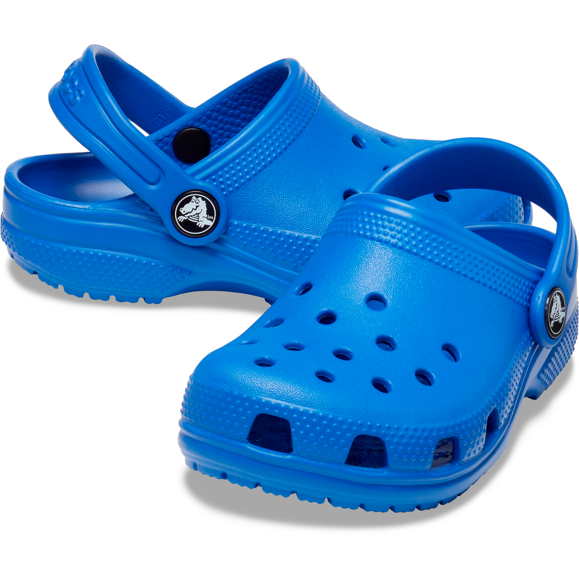 Crocs Classic Clogs - Toddler (Blue Bolt)(Sizes C4-C10)