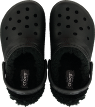 Load image into Gallery viewer, Crocs Classic Fuzz Lined Clogs - Toddler (Black)(Sizes C6-C10)
