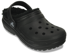 Load image into Gallery viewer, Crocs Classic Fuzz Lined Clogs - Toddler (Black)(Sizes C6-C10)
