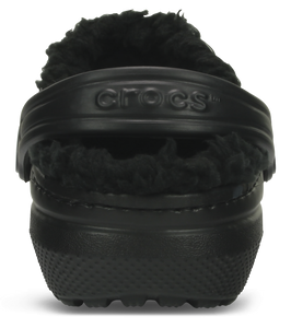 Crocs Classic Fuzz Lined Clogs - Toddler (Black)(Sizes C6-C10)