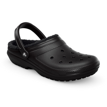 Load image into Gallery viewer, Crocs Unisex Classic Fuzz Lined Clog (Black/Black)
