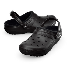 Load image into Gallery viewer, Crocs Unisex Classic Fuzz Lined Clog (Black/Black)
