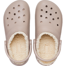 Load image into Gallery viewer, Crocs Unisex Classic Fuzz Lined Clog (Mushroom/Bone)
