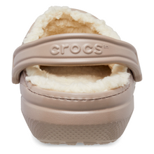 Load image into Gallery viewer, Crocs Unisex Classic Fuzz Lined Clog (Mushroom/Bone)
