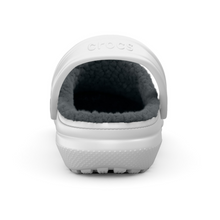 Load image into Gallery viewer, Crocs Unisex Classic Fuzz Lined Clog (White/Grey)
