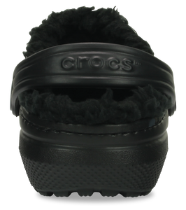 Crocs Classic Fuzz Lined Clogs - Kids (Black)(Sizes C11-J6)