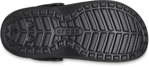 Crocs Classic Lined Buff Checked Clogs - Kids (Black)(Sizes C11-J6)