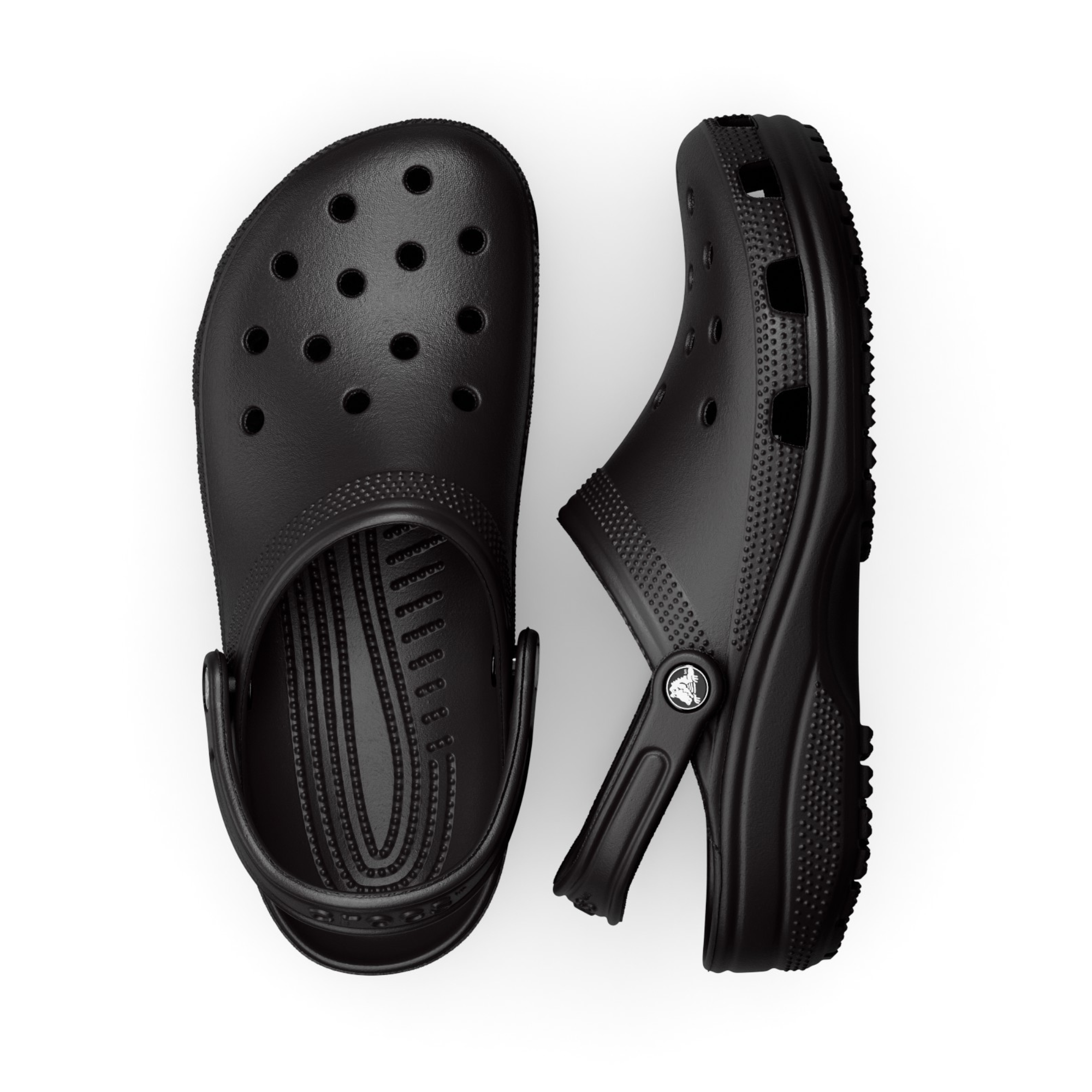 Crocs Unisex Classic Clogs (Black)