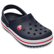 Load image into Gallery viewer, Crocs Crocband Clogs - Junior (Navy)(Sizes C11-J6)
