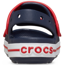 Load image into Gallery viewer, Crocs Crocband Cruiser Sandal - Junior (Navy/Varsity Red)(Sizes C11-J4)
