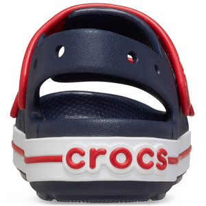 Crocs Crocband Cruiser Sandal - Junior (Navy/Varsity Red)(Sizes C11-J4)