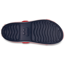 Load image into Gallery viewer, Crocs Crocband Cruiser Sandal - Junior (Navy/Varsity Red)(Sizes C11-J4)
