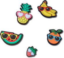 Load image into Gallery viewer, Crocs Jibbitz - Cute Fruit Sunnies (5 Pack)
