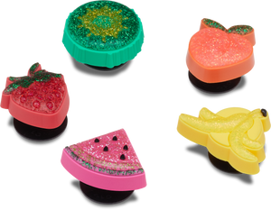 Crocs Jibbitz - Sparkle Glitter Fruits (5 Pack)