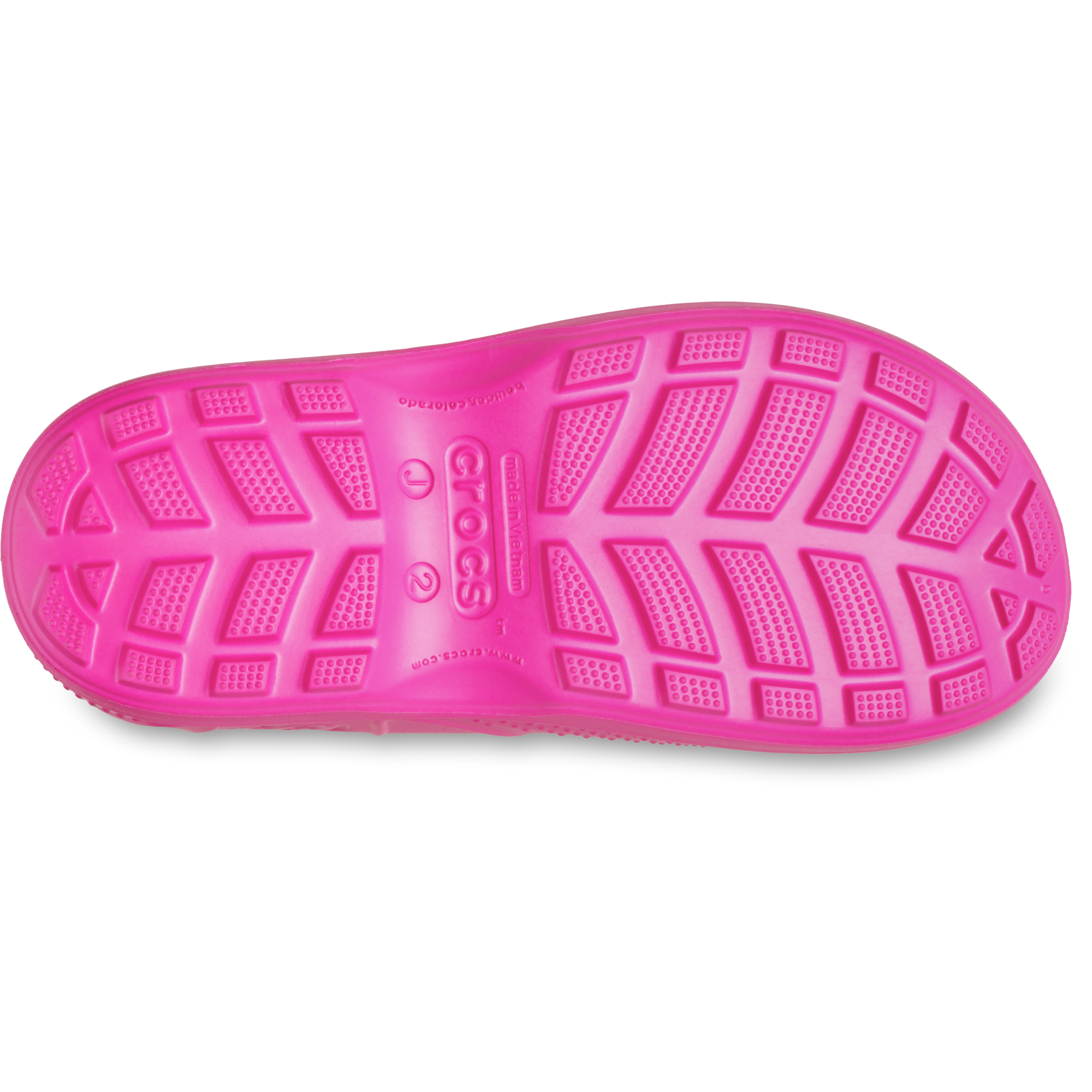 Crocs Junior Handle It Rain Wellies (Pink Crush)(Sizes C11-J6)