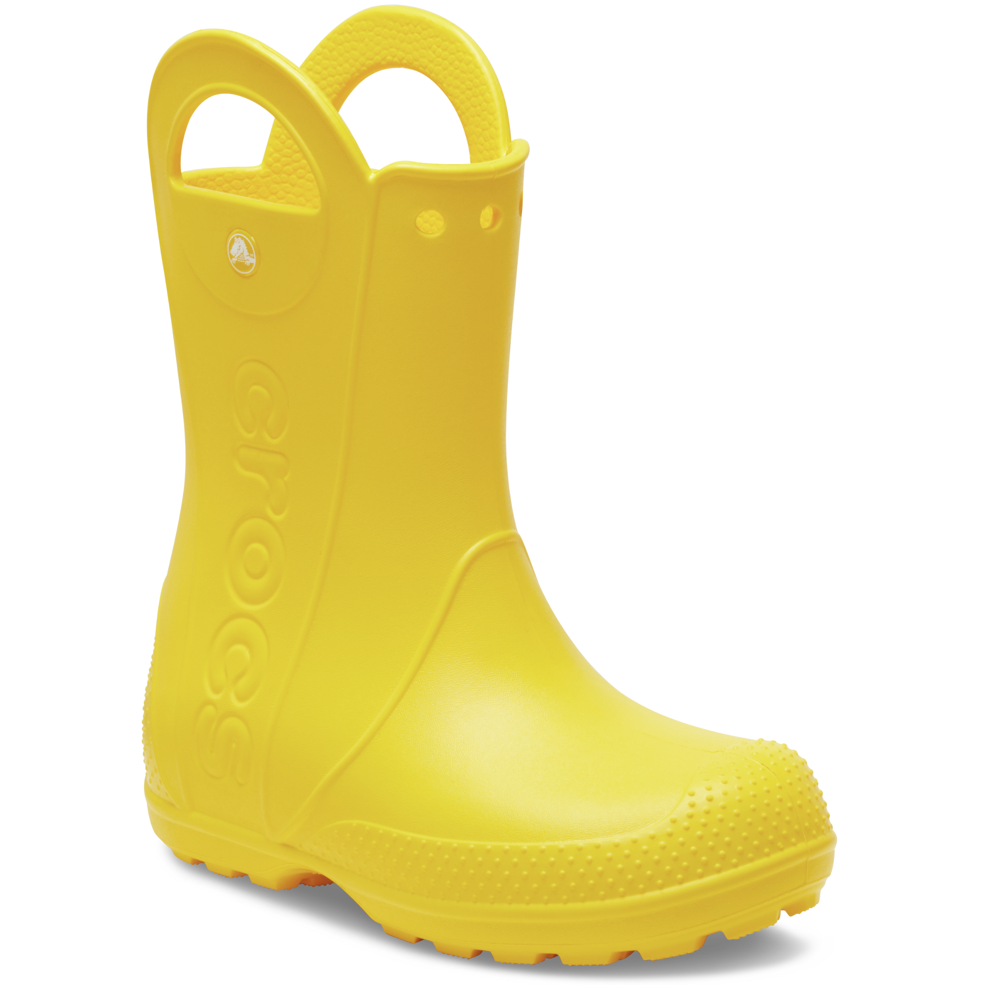 Crocs Junior Handle It Rain Wellies (Yellow)(Sizes C11-J6)