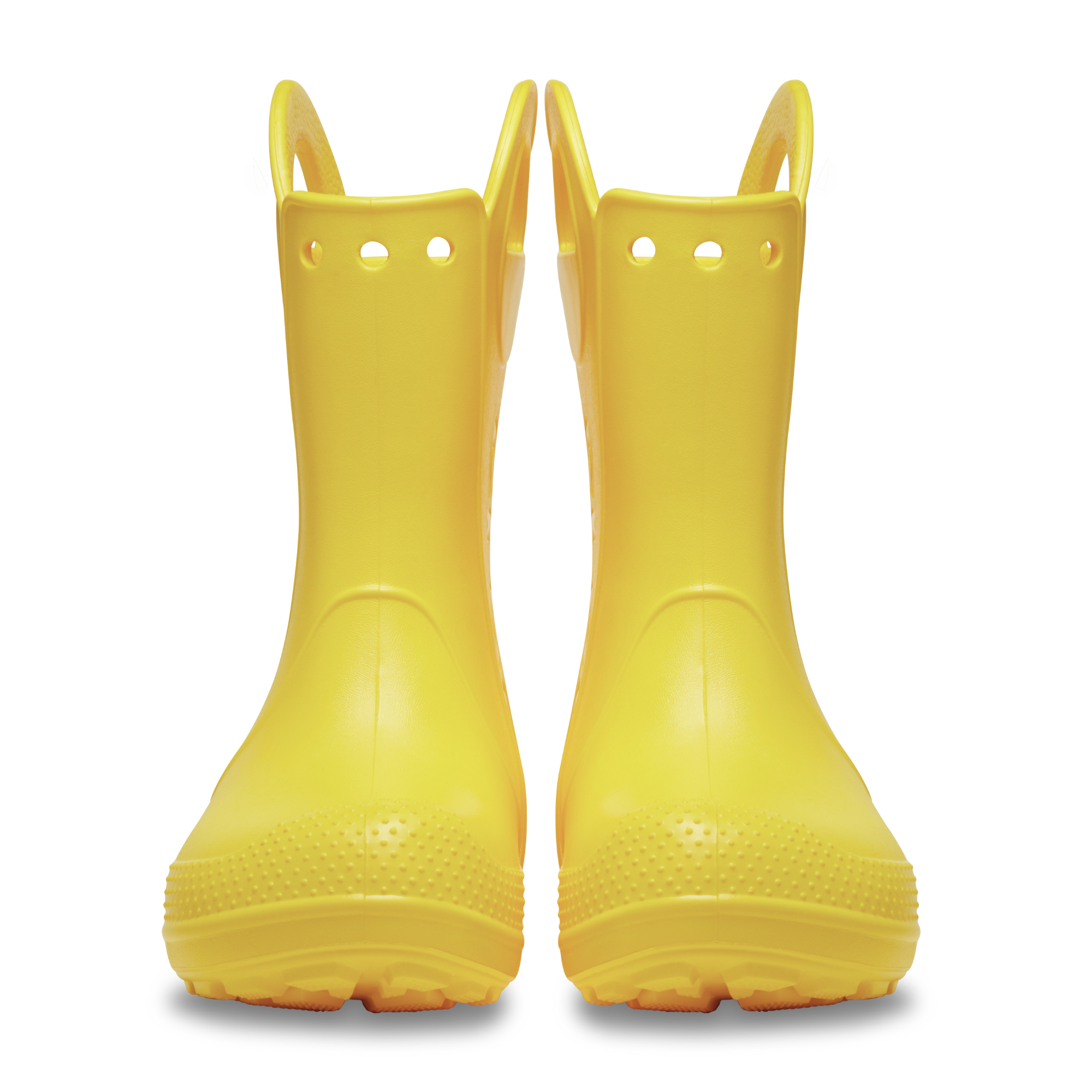Crocs Junior Handle It Rain Wellies (Yellow)(Sizes C11-J6)