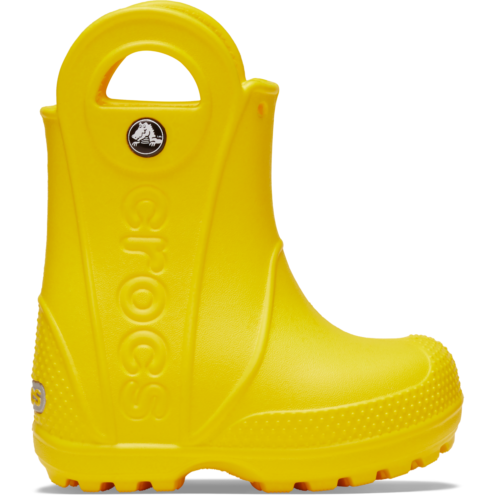Crocs Junior Handle It Rain Wellies (Yellow)(Sizes C11-J6)