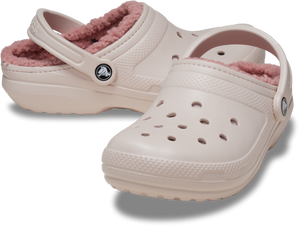 Crocs Unisex Classic Fuzz Lined Clogs (Quartz)