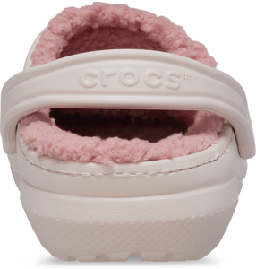 Crocs Unisex Classic Fuzz Lined Clogs (Quartz)