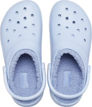 Load image into Gallery viewer, Crocs Unisex Classic Fuzz Lined Clogs (Blue Calcite)
