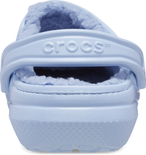 Load image into Gallery viewer, Crocs Unisex Classic Fuzz Lined Clogs (Blue Calcite)
